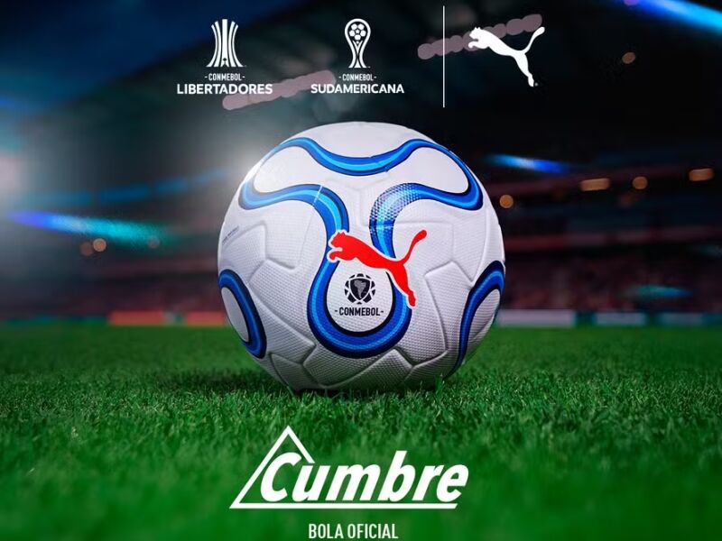 Conmebol e Puma lançam a “Cumbre”, a nova bola oficial para Libertadores e Sul-Americana 2026 – imagem do artigo