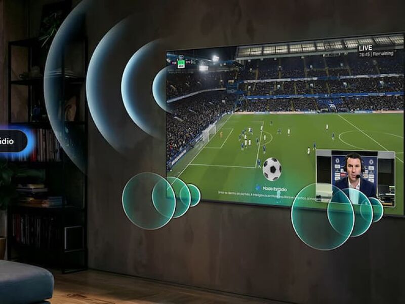 Samsung lança Modo Estádio com IA para revolucionar a experiência de assistir futebol em casa – imagem do artigo