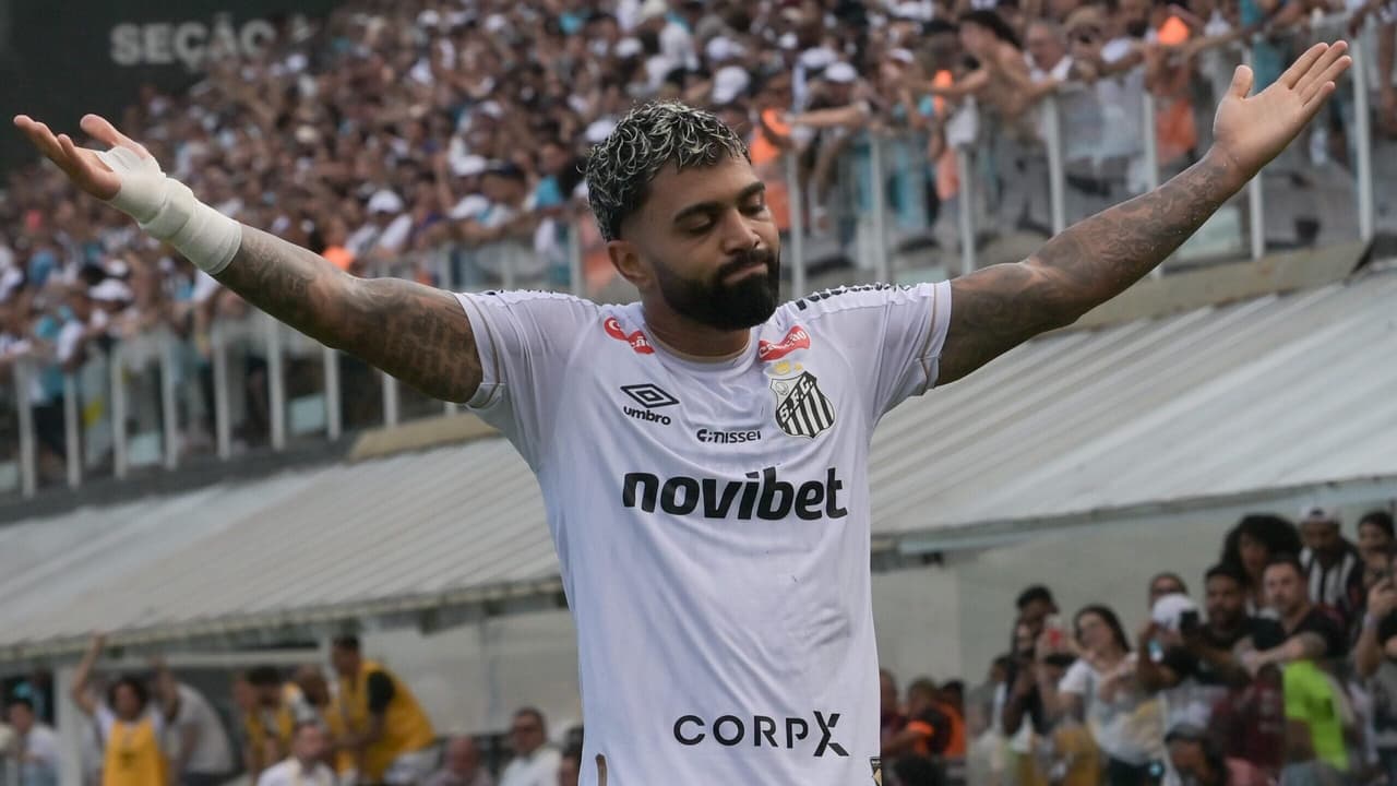 Gabigol desmente cirurgia e garante treino normal no Santos após polêmica
