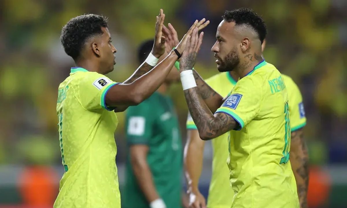 Neymar se emociona com lesão grave de Rodrygo e manda recado de força
