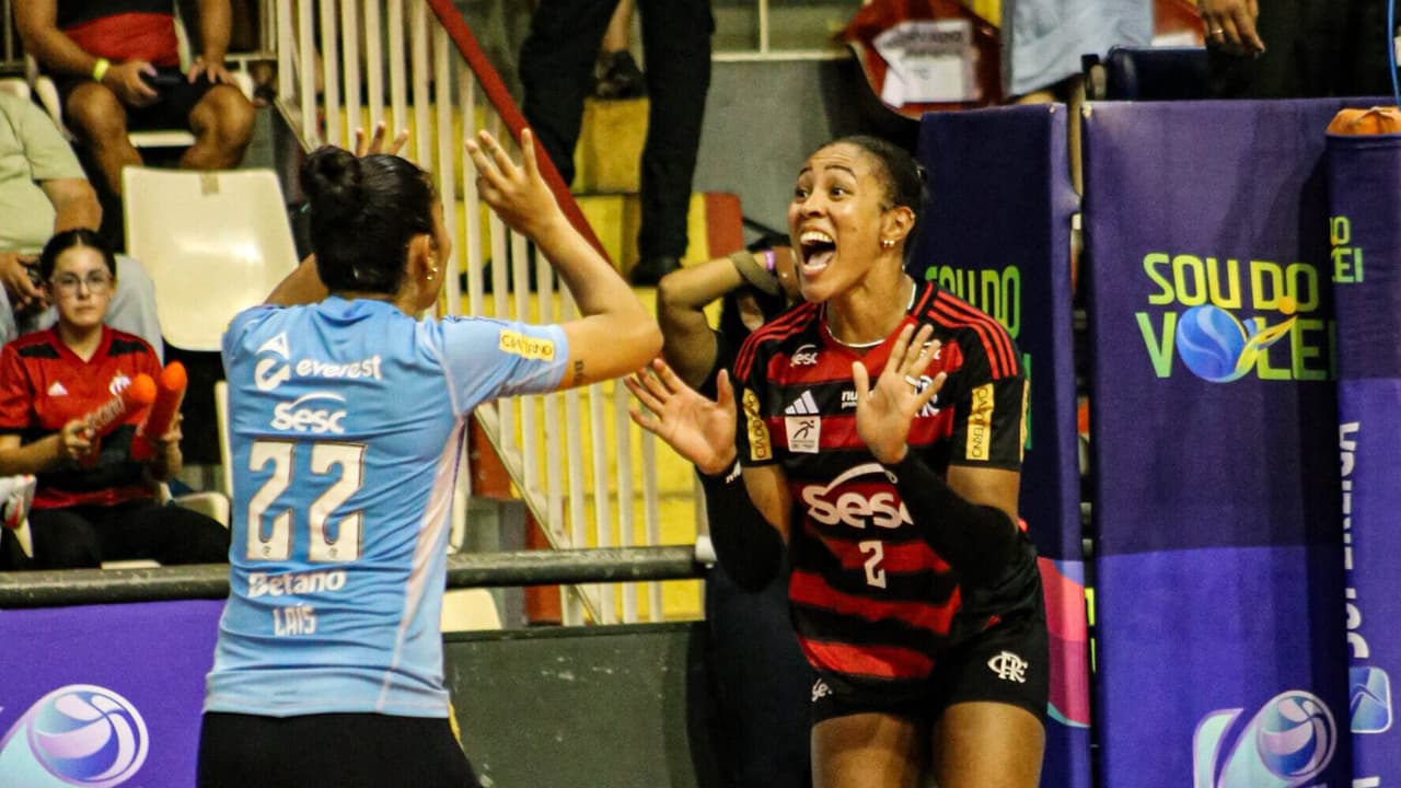 Sesc RJ Flamengo garante liderança e volta de Laís agita Superliga Feminina