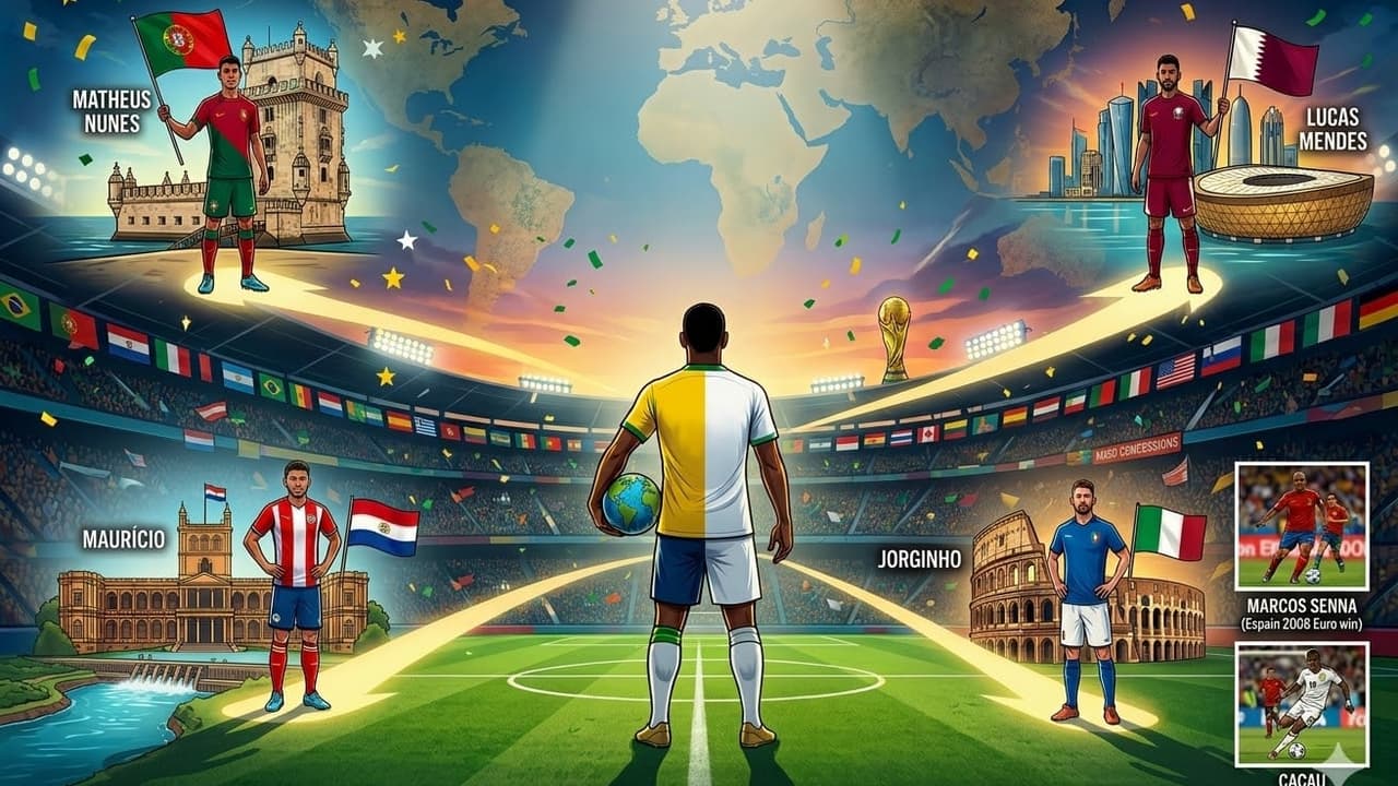 Brasileiros que brilham em Copas do Mundo por outras seleções: histórias e curiosidades – imagem do artigo