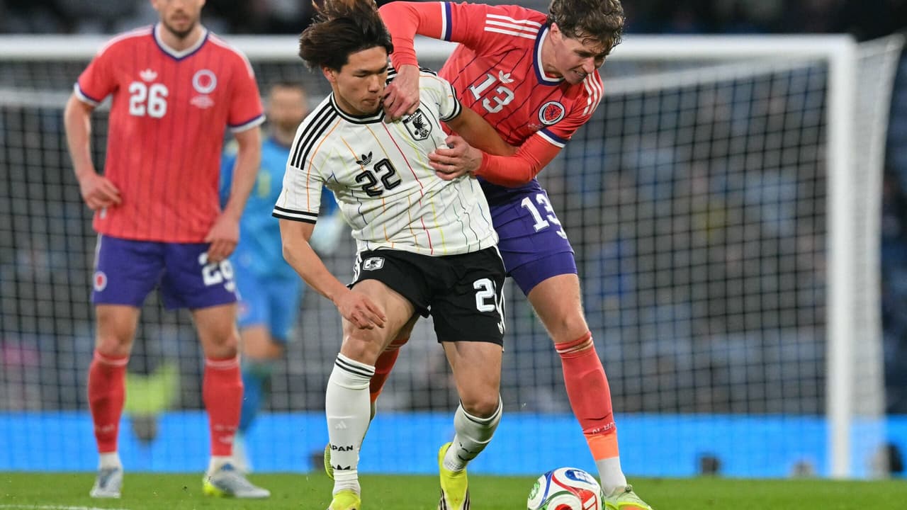 Japão surpreende e vence Escócia por 1 a 0 em amistoso preparatório para a Copa do Mundo