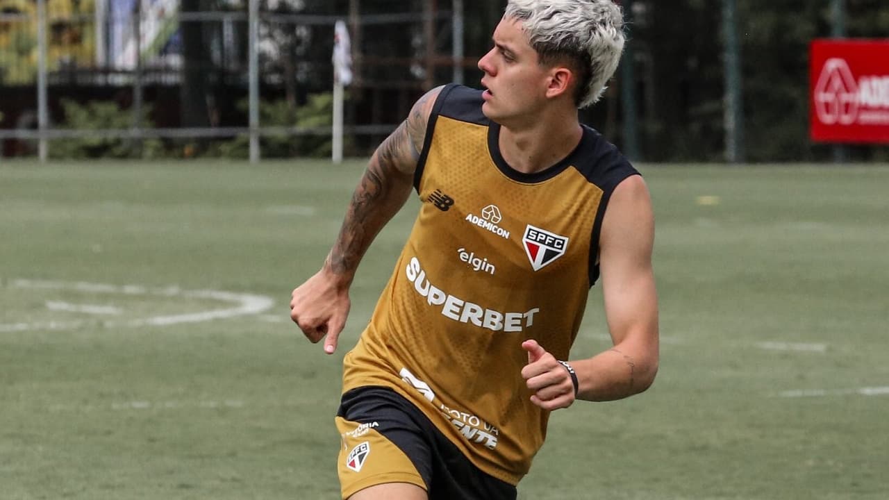 São Paulo negocia liberação de Lucca da Seleção Sub-20 para duelo no Brasileirão