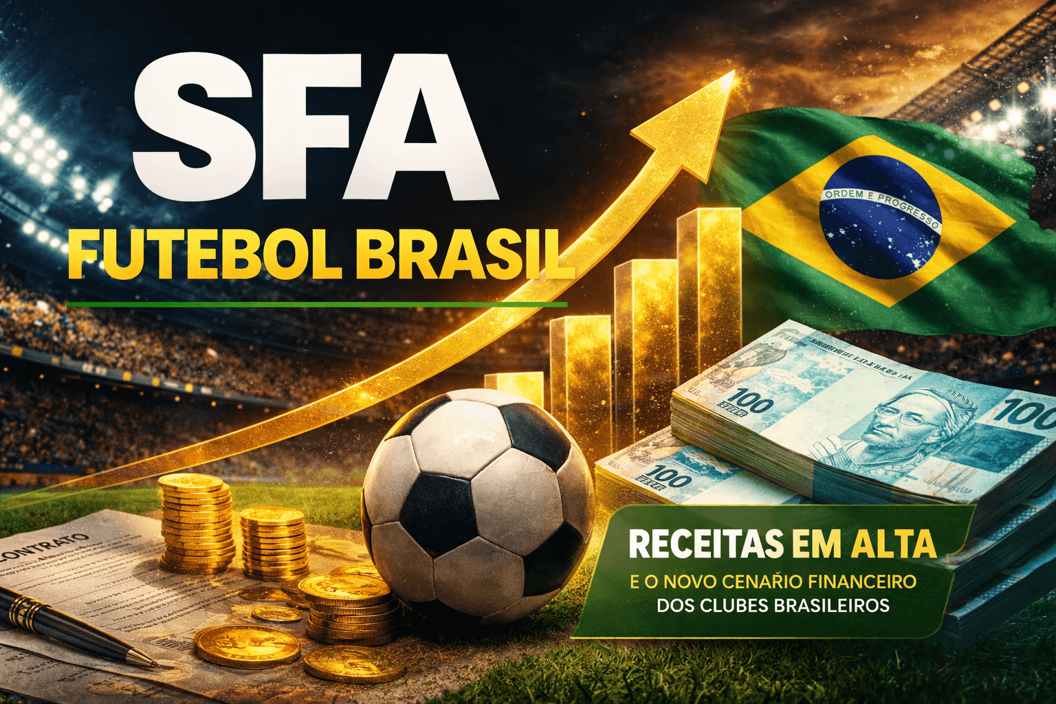A revolução financeira do futebol brasileiro após a criação da SAF