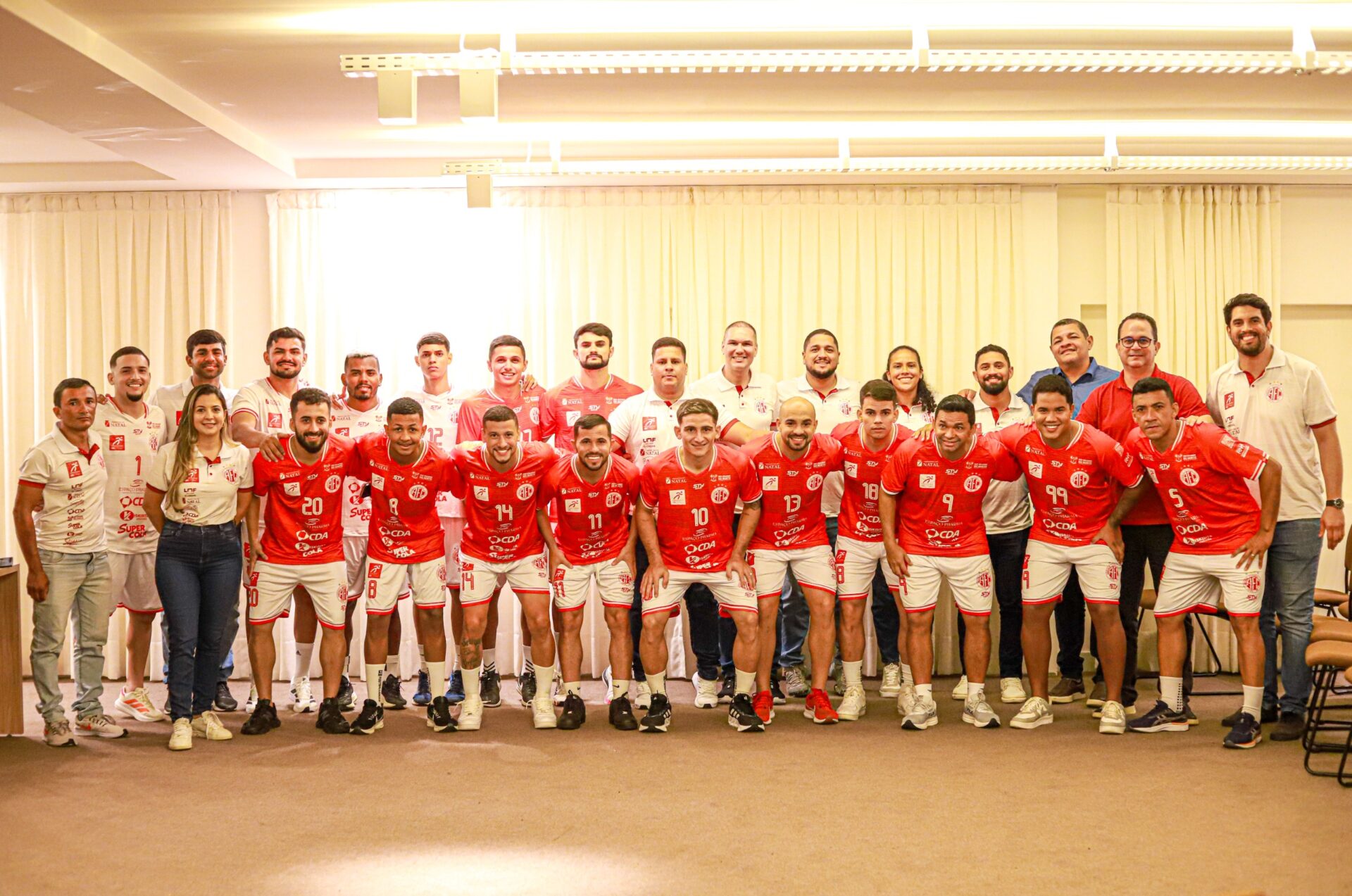 América Futebol Clube revela elenco de futsal 2026 com foco em títulos e base forte