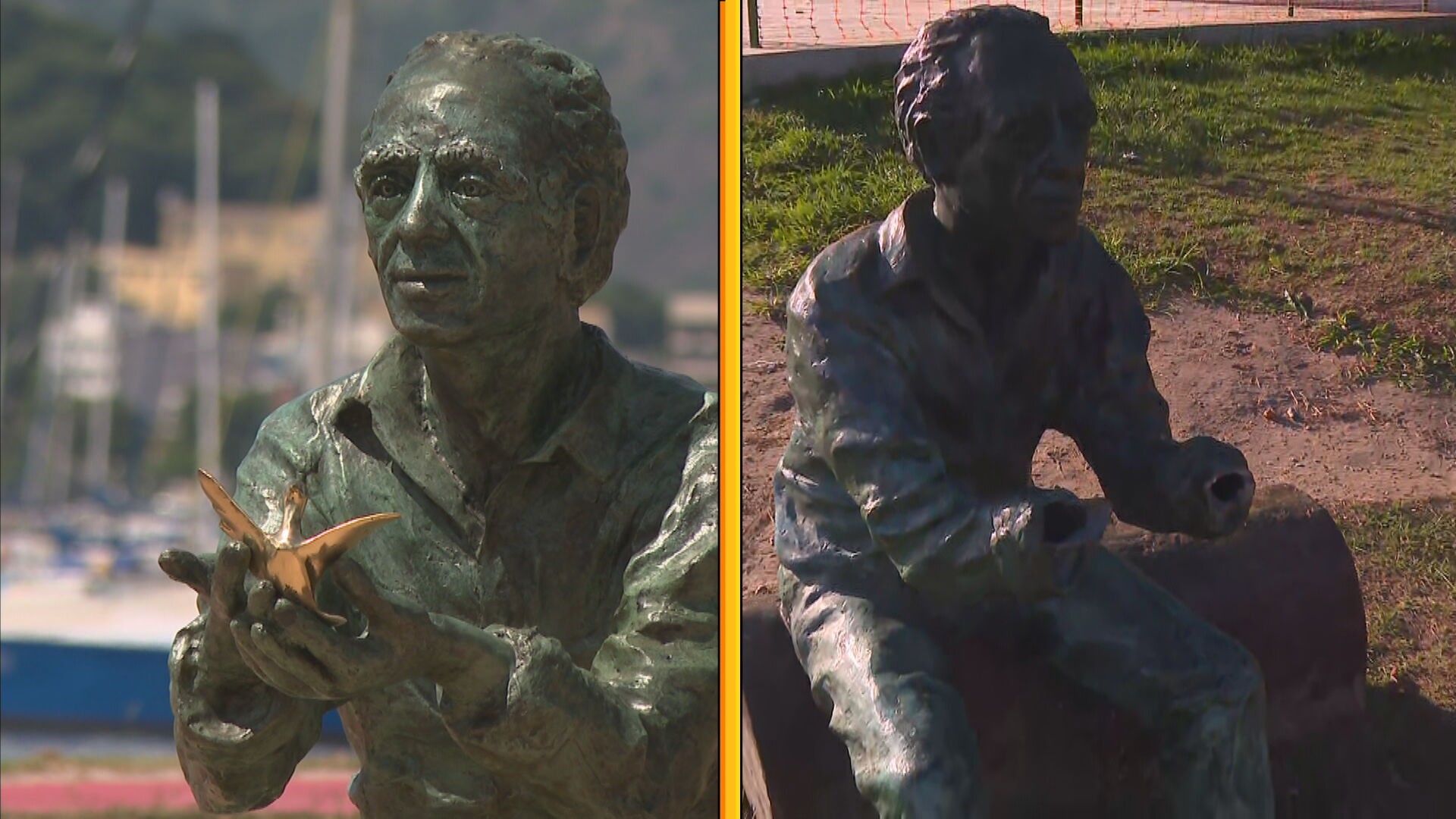 Vandalismo atinge escultura em homenagem a Betinho no Rio pela 6ª vez – imagem do artigo