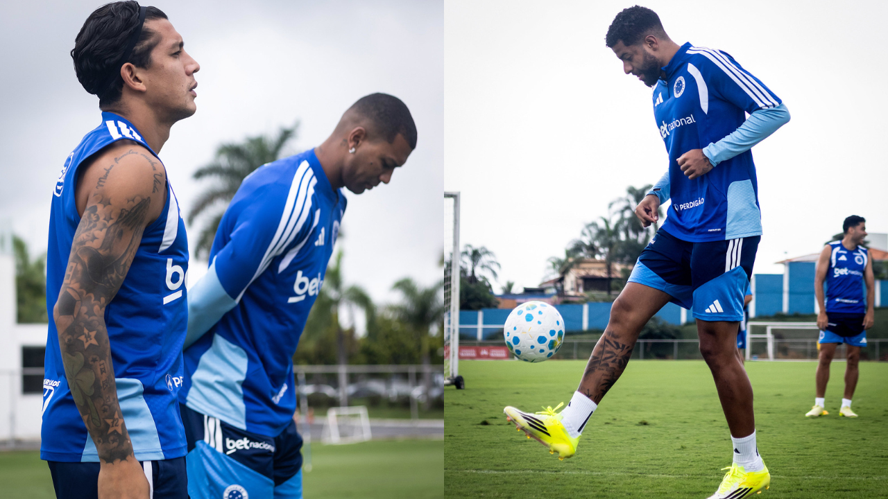 Cruzeiro acelera recuperação de jogadores para duelo decisivo contra o Santos