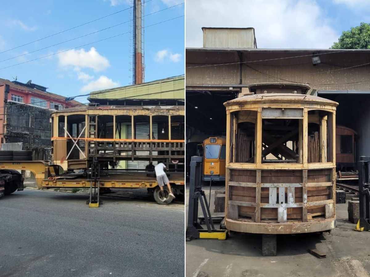 Restauração do Bonde 137 em Santos promete revitalizar patrimônio histórico com novidades