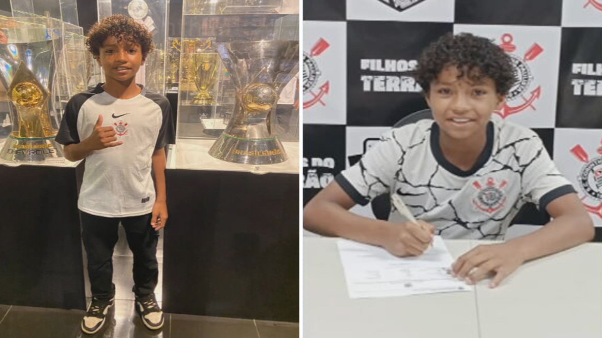 João Lucas, garoto de 10 anos de Riolândia, é o novo talento da base do Corinthians – imagem do artigo
