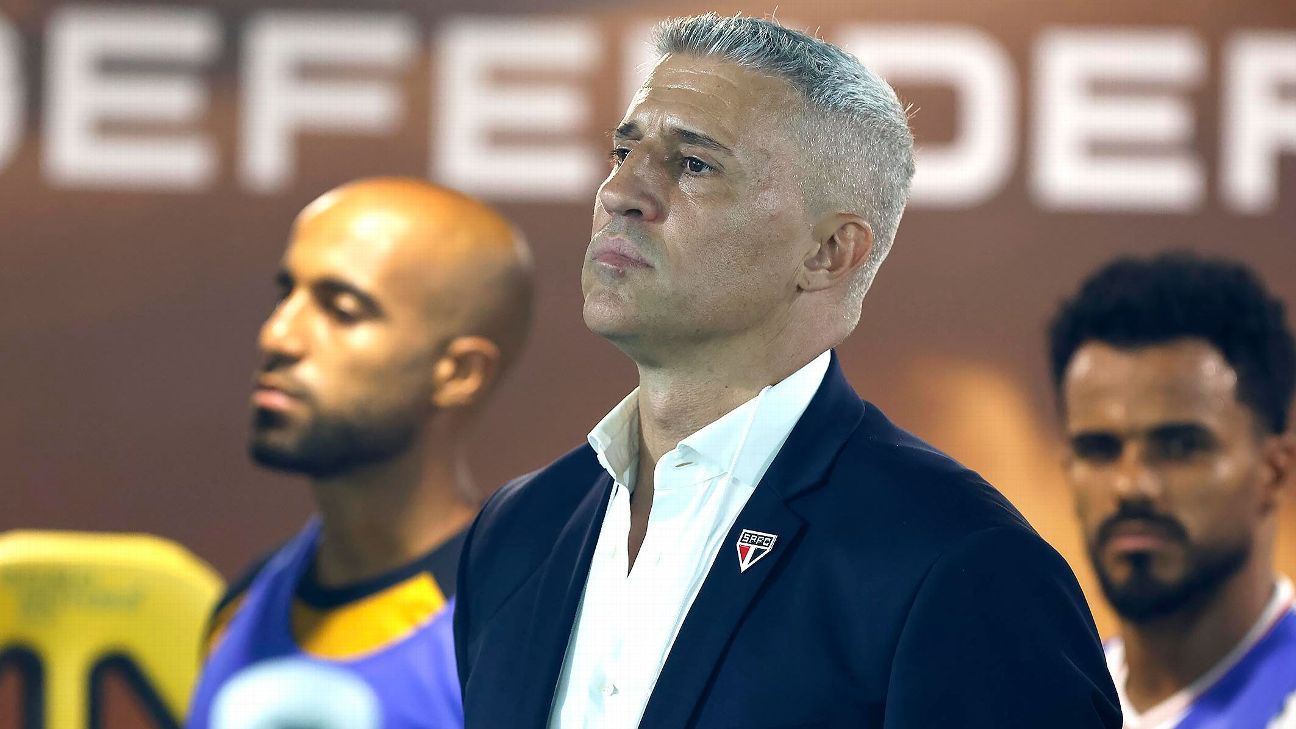 Hernán Crespo é demitido do São Paulo em surpresa que choca elenco e diretoria