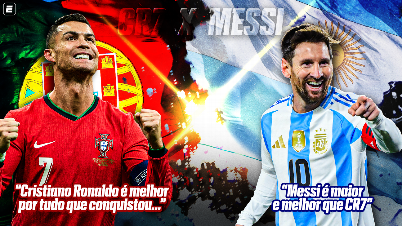 Messi domina duelo histórico contra Cristiano Ronaldo em votação com 100 especialistas