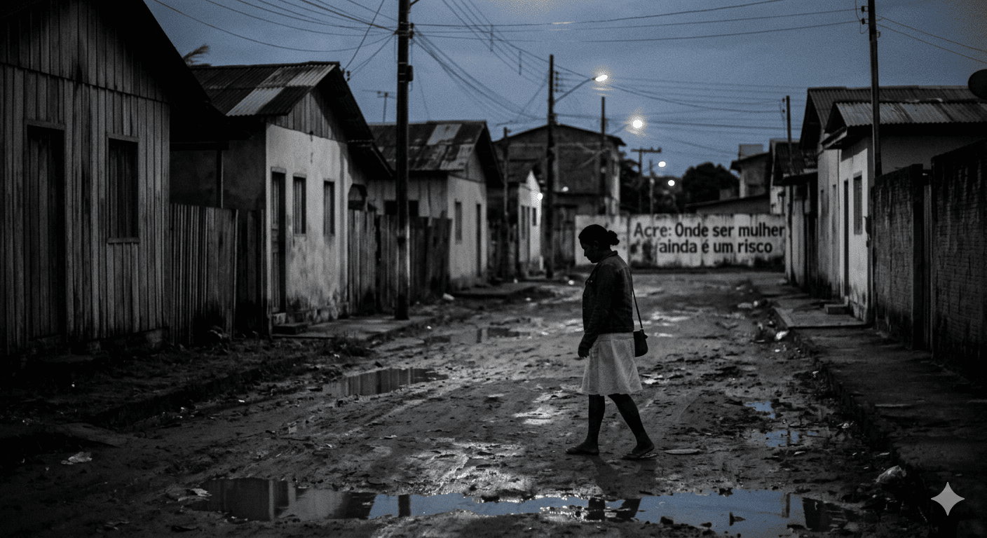 Acre lidera ranking nacional de feminicídio com números alarmantes em 2025
