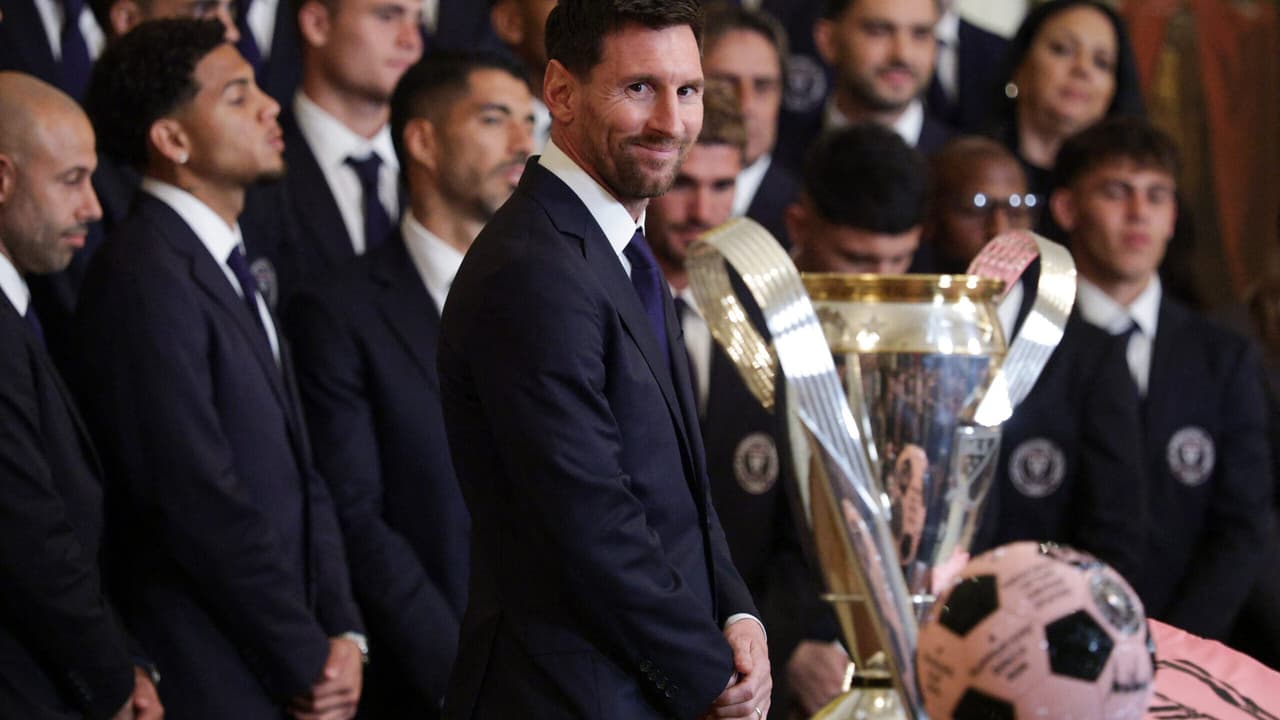 Inter Miami campeão da MLS é recebido na Casa Branca com Lionel Messi e festa histórica – imagem do artigo