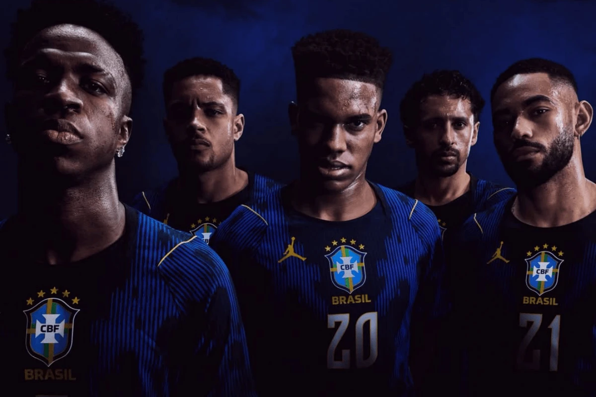 Seleção Brasileira apresenta uniforme reserva com logo da Jordan para Copa de 2026