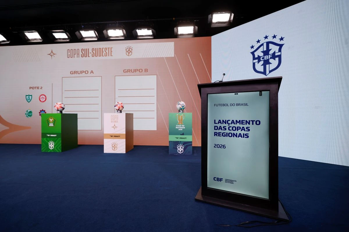 Copa Sul-Sudeste 2026: confira os grupos e o formato da estreia do torneio