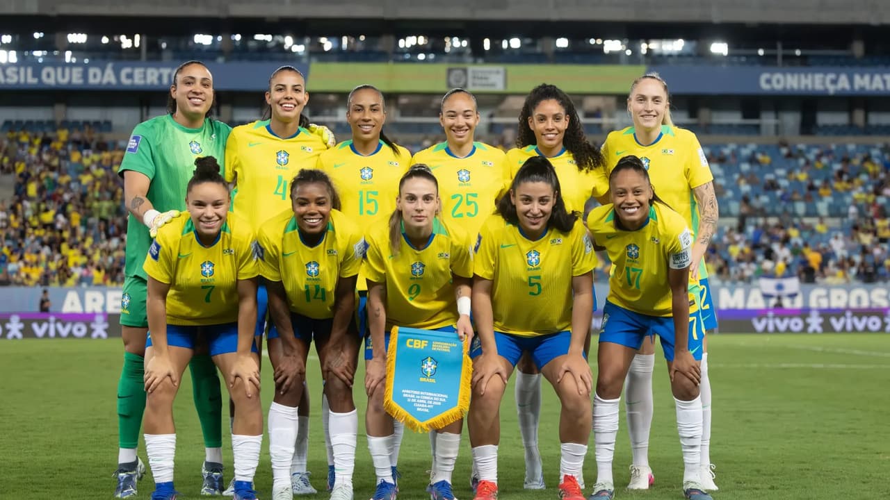 Brasil se mantém entre as potências do futebol feminino no novo ranking da FIFA