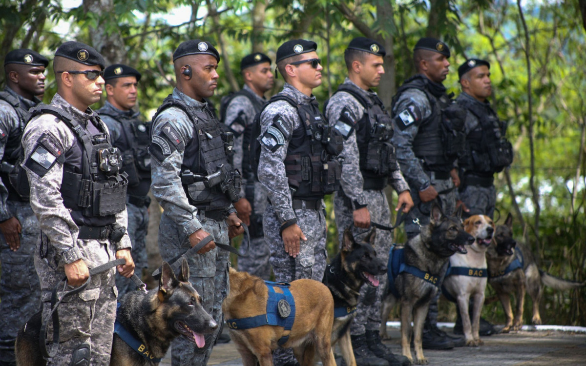 Volta Redonda forma 24 policiais para nova companhia especializada em cães policiais