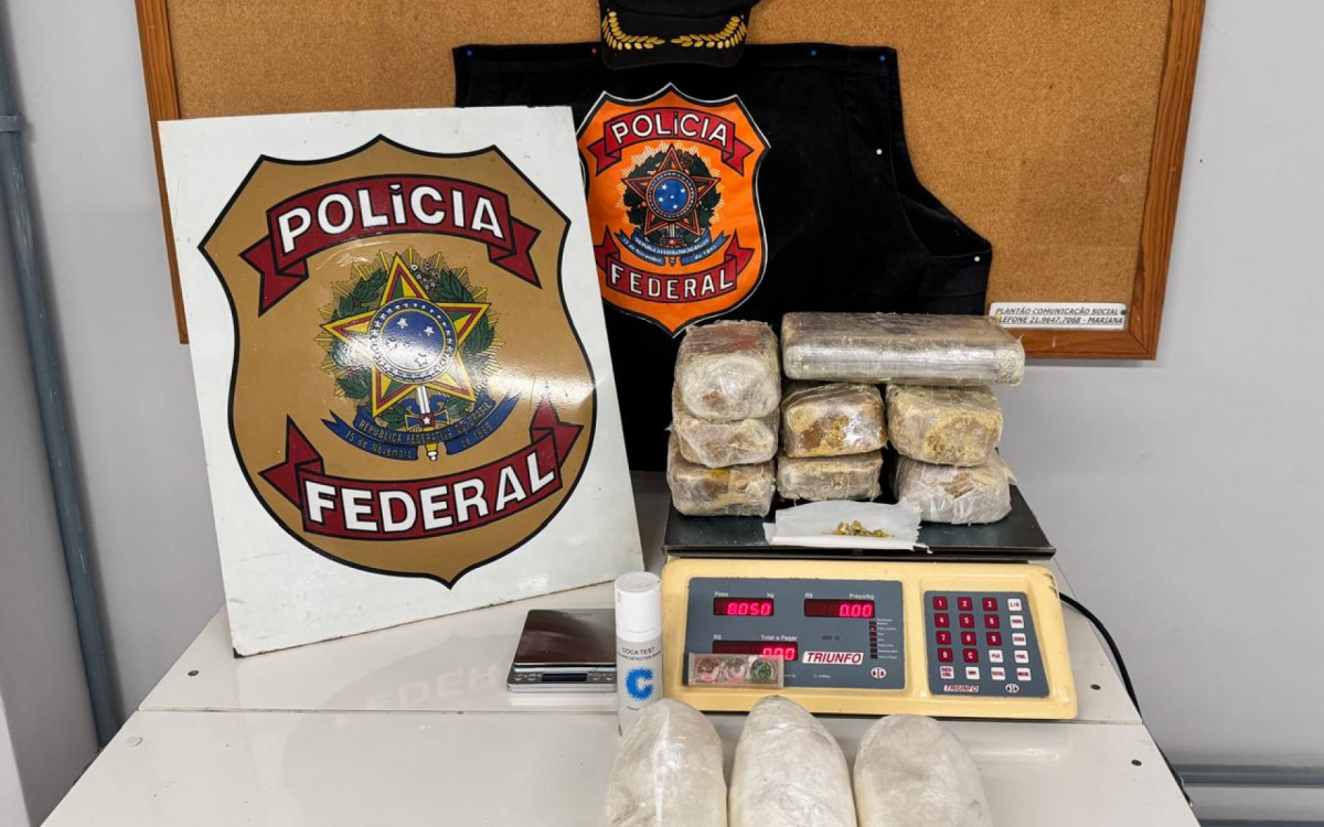 Homem é preso transportando 10 kg de cocaína escondidos em pneu na BR-101