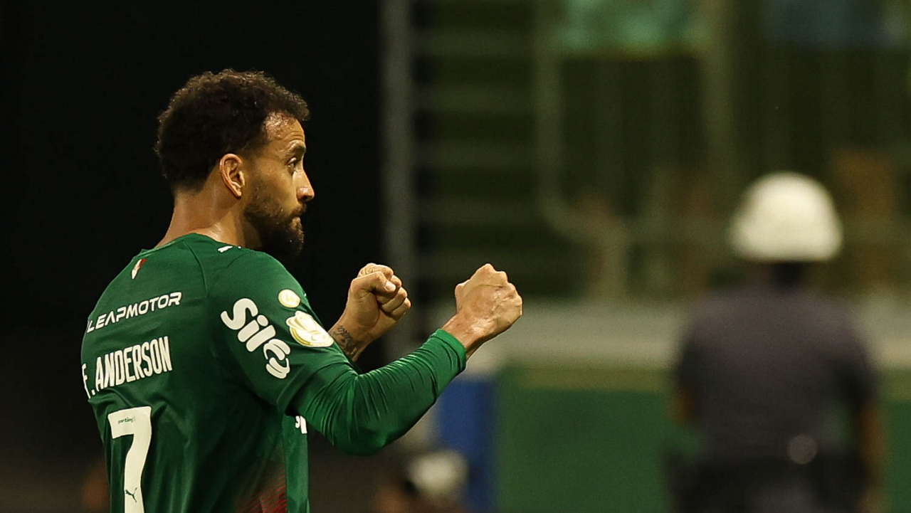Felipe Anderson brilha e marca seu primeiro gol da temporada pelo Palmeiras