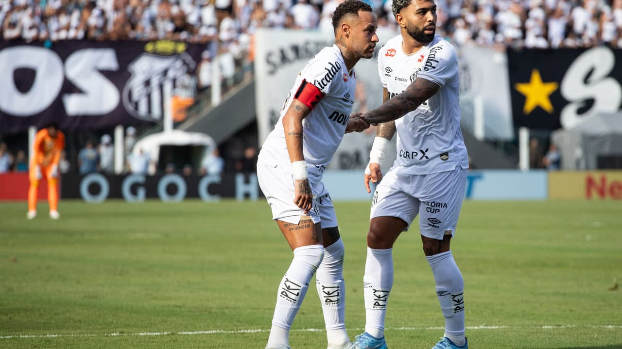 Santos confirma retorno de Gabigol para o clássico contra Flamengo no Maracanã
