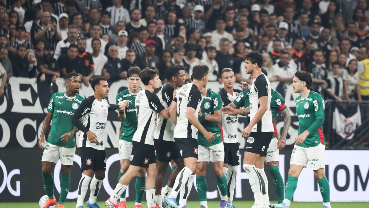 Confusão após Dérbi entre Corinthians e Palmeiras vira caso para o Ministério Público