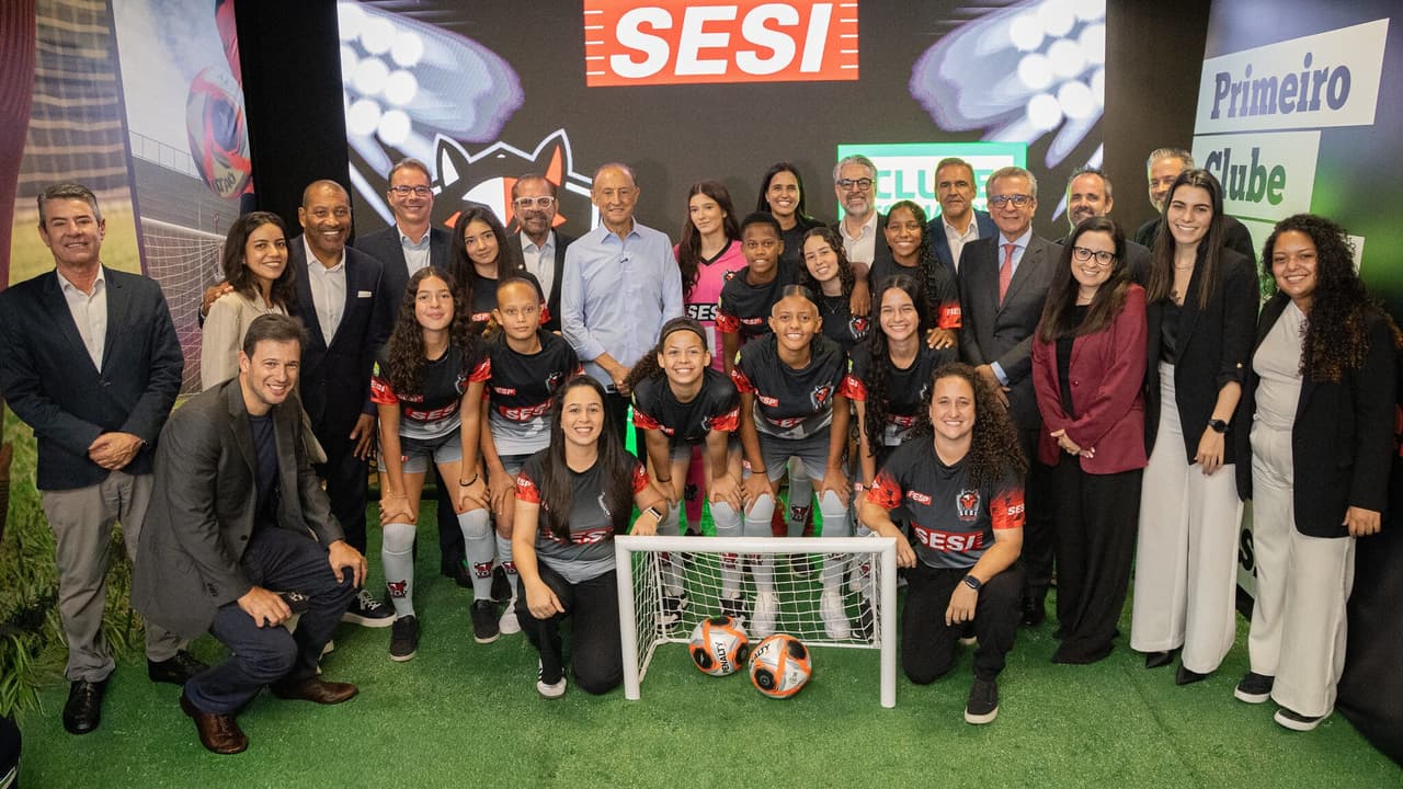 Sesi-SP faz história e recebe primeiro Certificado de Clube Formador no futebol feminino – imagem do artigo