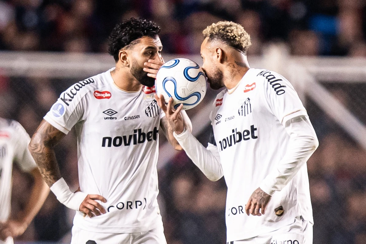 Dúvidas no Santos: Neymar e Gabigol podem ficar de fora do clássico contra o Palmeiras