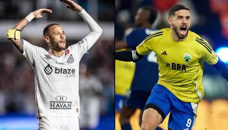 Neymar celebra marca histórica de Kelvin Oliveira na Kings League e agita fãs