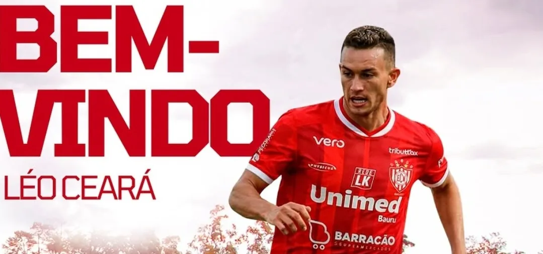 Noroeste anuncia Léo Ceará para reforçar time na briga pela Série D