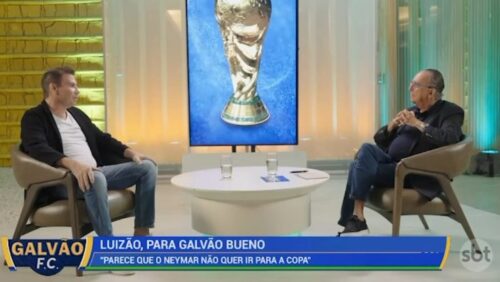 Luizão questiona empenho de Neymar para Copa do Mundo de 2026