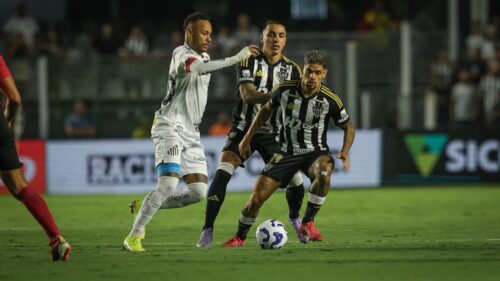Neymar Brilha e Santos Vence Atlético-MG com Atuação de Craque na Vila