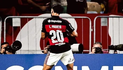 Paquetá brilha e Flamengo goleia Independiente Medellín na Libertadores 2026