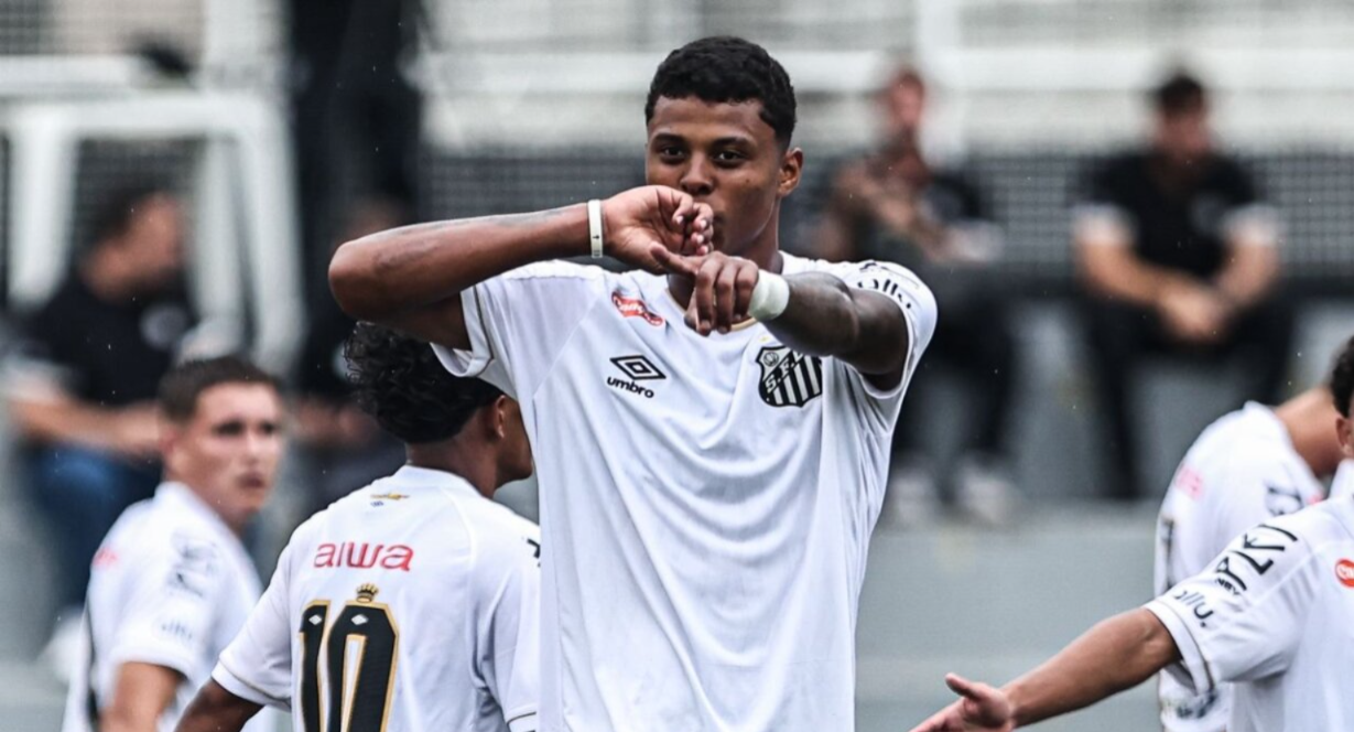 Santos vence Cuiabá e mantém boa fase no Brasileirão Sub-20