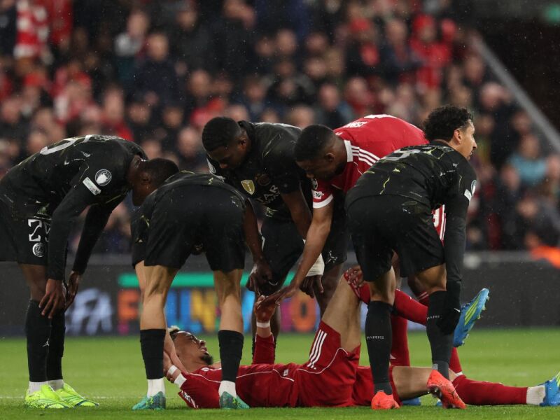 Lesão grave tira jovem estrela do Liverpool e França da Copa do Mundo 2026