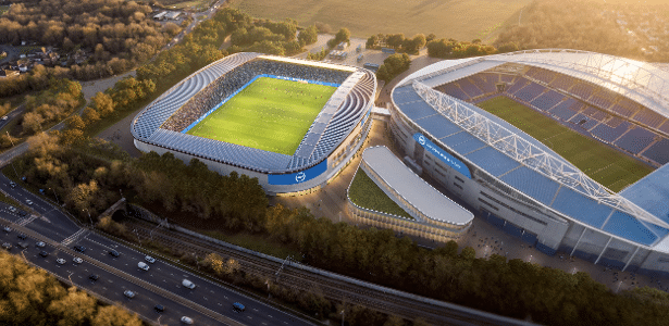 Brighton anuncia estádio exclusivo para futebol feminino, pioneiro na Europa