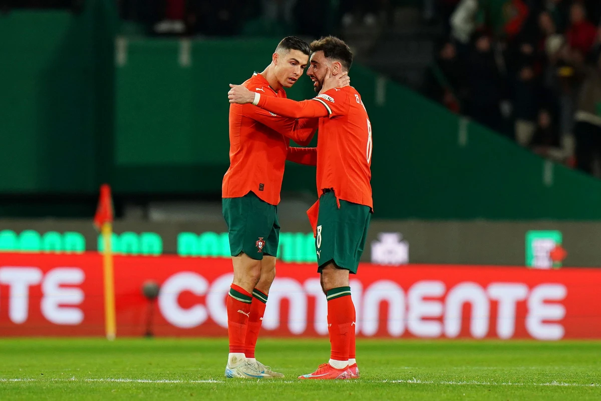 Bruno Fernandes quer ajudar Cristiano Ronaldo a conquistar Copa do Mundo antes da aposentadoria