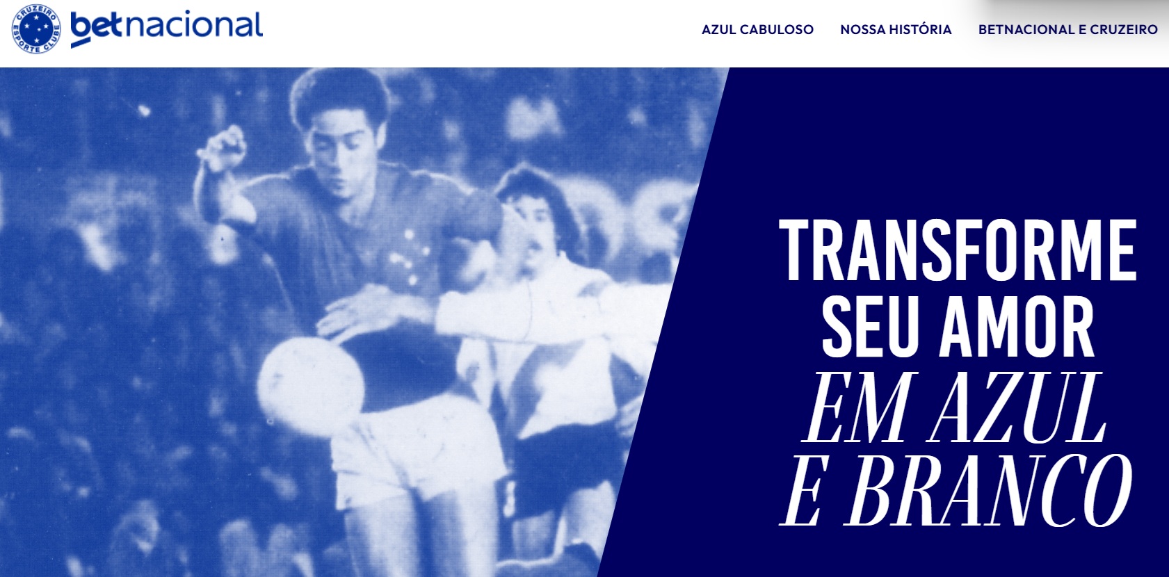 Cruzeiro lança campanha digital para torcedores celebrarem 50 anos da Libertadores