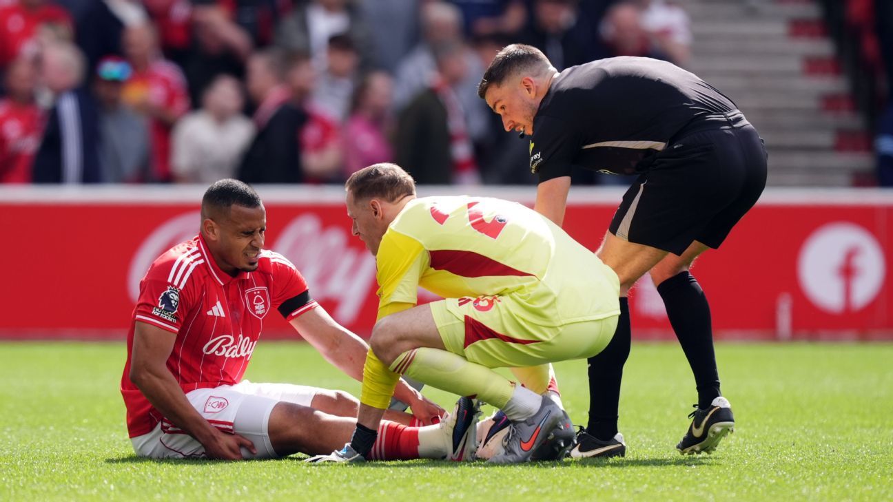 Murillo sofre lesão muscular e preocupa Nottingham Forest na luta contra o rebaixamento