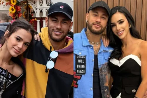 Confusão nas redes: página estrangeira troca Bruna Marquezine por Bruna Biancardi em post sobre Neymar