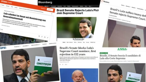 Senado rejeita indicação de Jorge Messias ao STF e provoca repercussão internacional