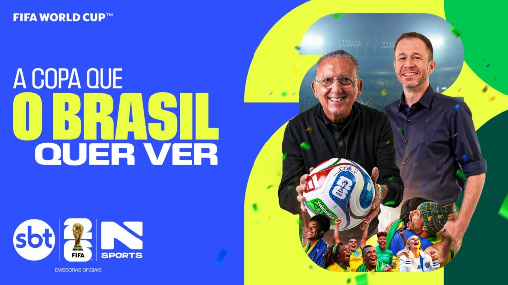 SBT aposta na Copa do Mundo 2026, mas audiência e retorno financeiro ainda são dúvidas