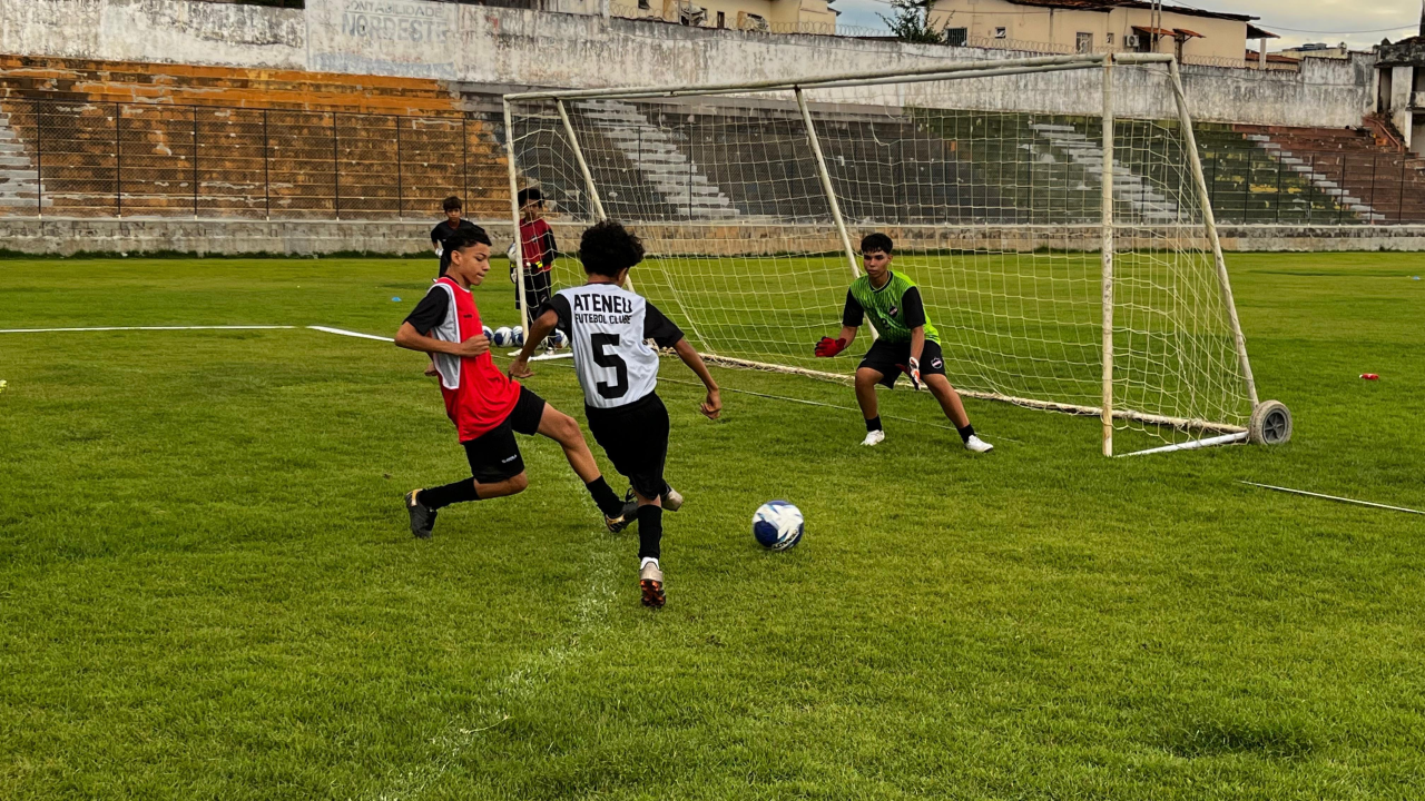 Ateneu FC inicia campanha nas categorias Sub-14 e Sub-16 na Super Copa IMEF Norte de Minas 2026