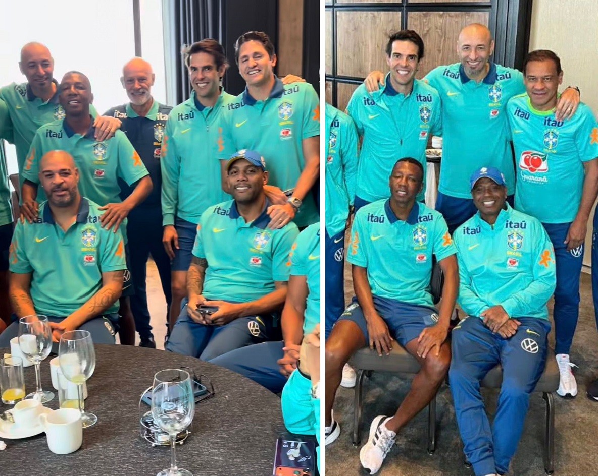Craques da Seleção Brasileira se Reúnem no México para Jogo Festivo – imagem do artigo
