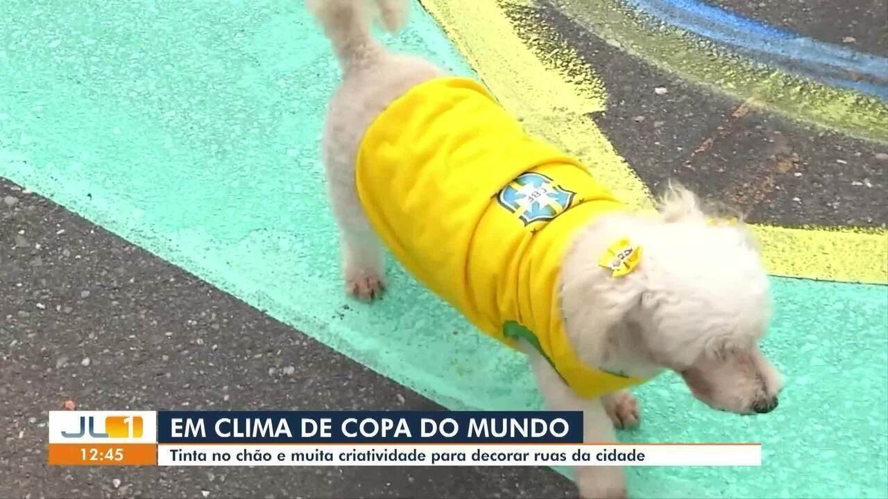 Belém se transforma com pinturas e decoração nas ruas para a Copa do Mundo