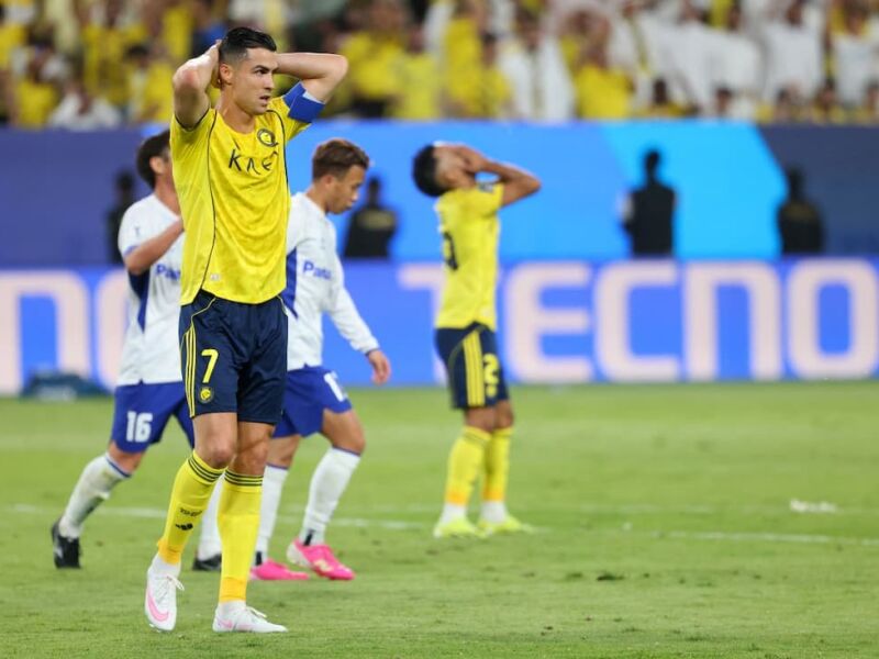 Cristiano Ronaldo enfrenta nova decepção e título segue distante no Al-Nassr