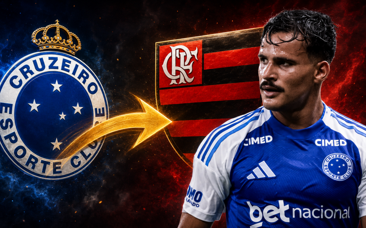 Flamengo mira lateral do Cruzeiro para reforçar elenco em 2027