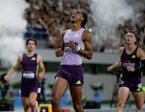 Alison dos Santos domina os 300m com barreiras na estreia da Diamond League 2026