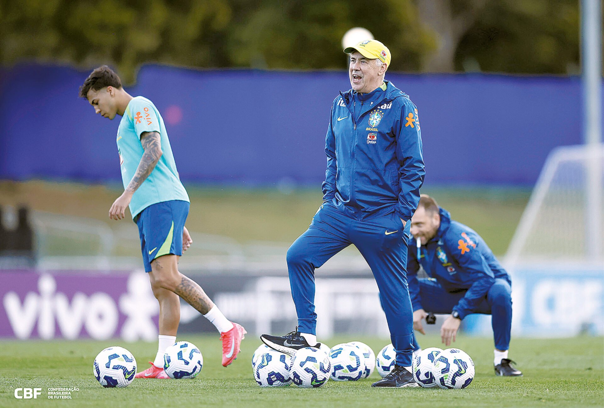 CBF confirma: Carlo Ancelotti seguirá no comando da seleção até a Copa do Mundo de 2030
