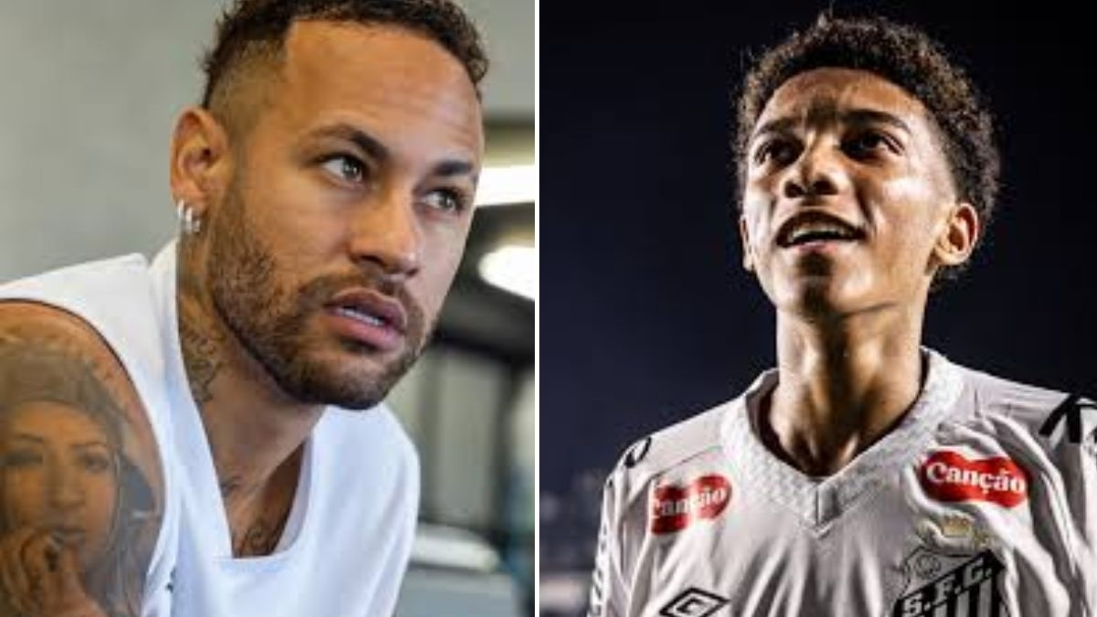 Treino do Santos tem clima quente entre Neymar e Robinho Jr.: o que rolou no CT Rei Pelé